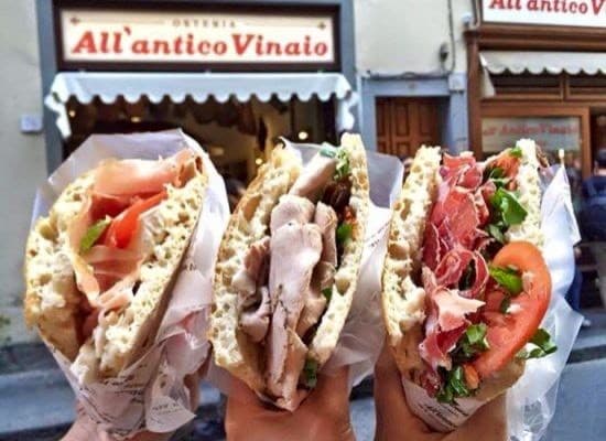 Restaurantes Osteria All'antico Vinaio