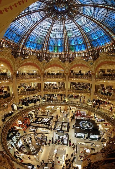 Lugar Galeries Lafayette Haussmann