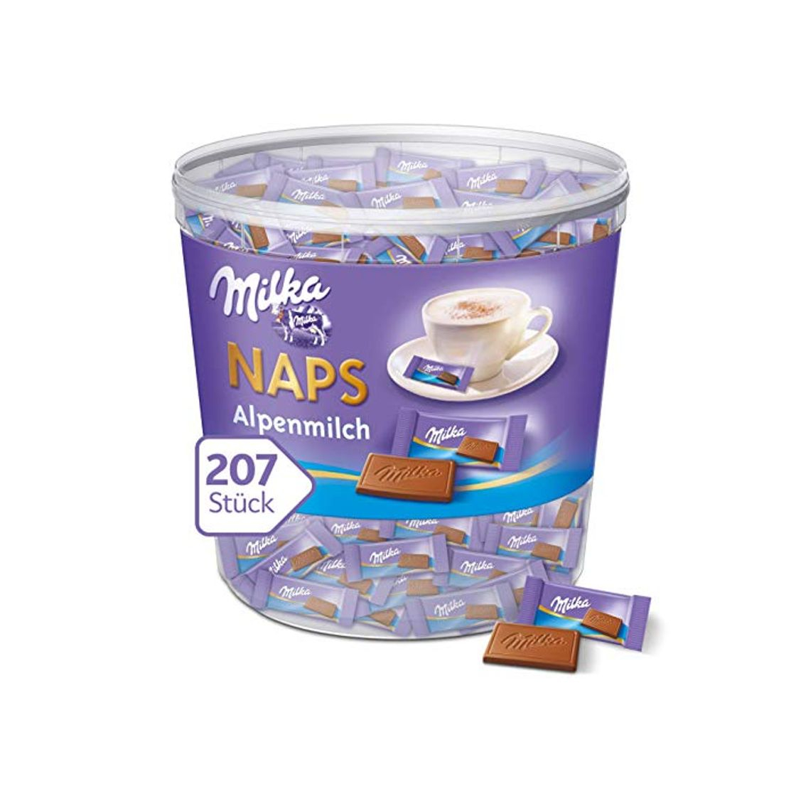 Producto Milka Naps Alpenmilch Chocolate Bars