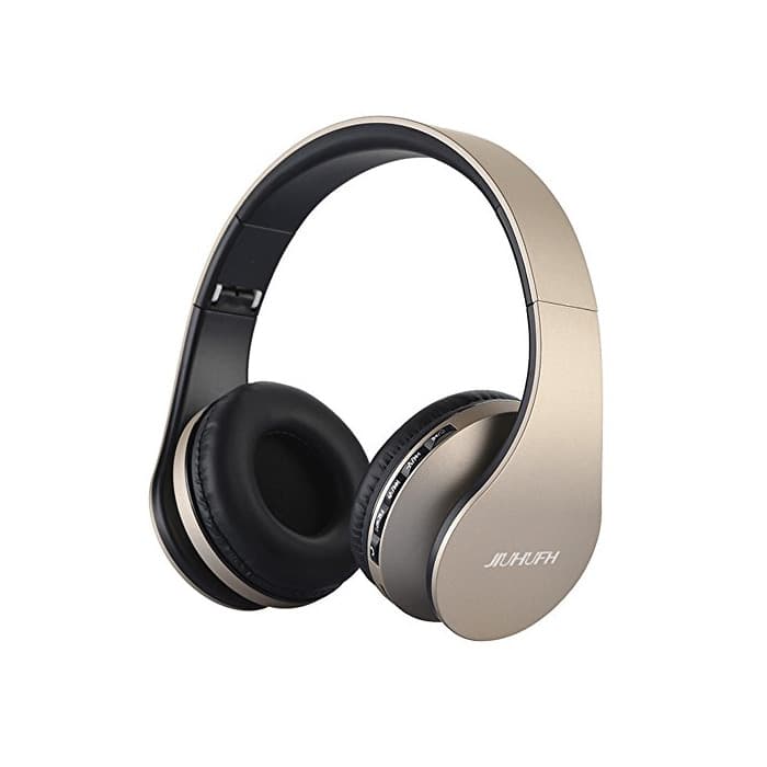 Producto JIUHUFH Auriculares Bluetooth con micrófono Incorporado/Reproductor de MP3/Radio FM/Modo con Cable para