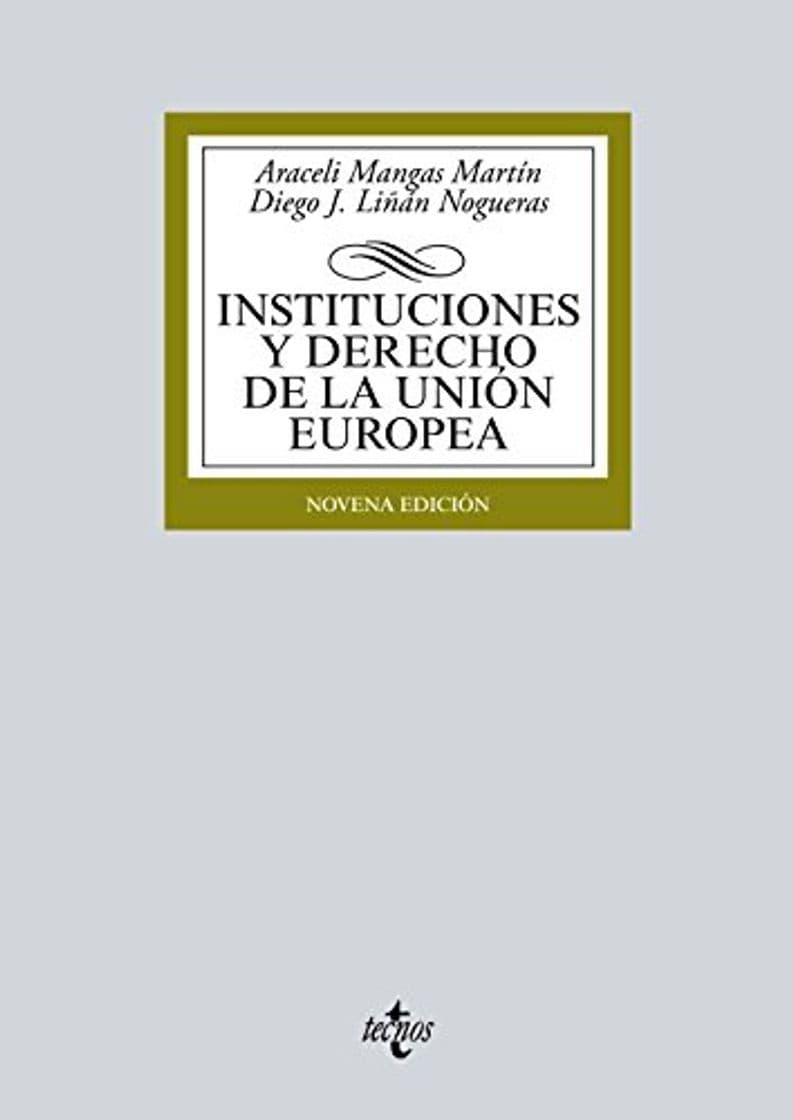 Libro Instituciones y Derecho de la Unión Europea