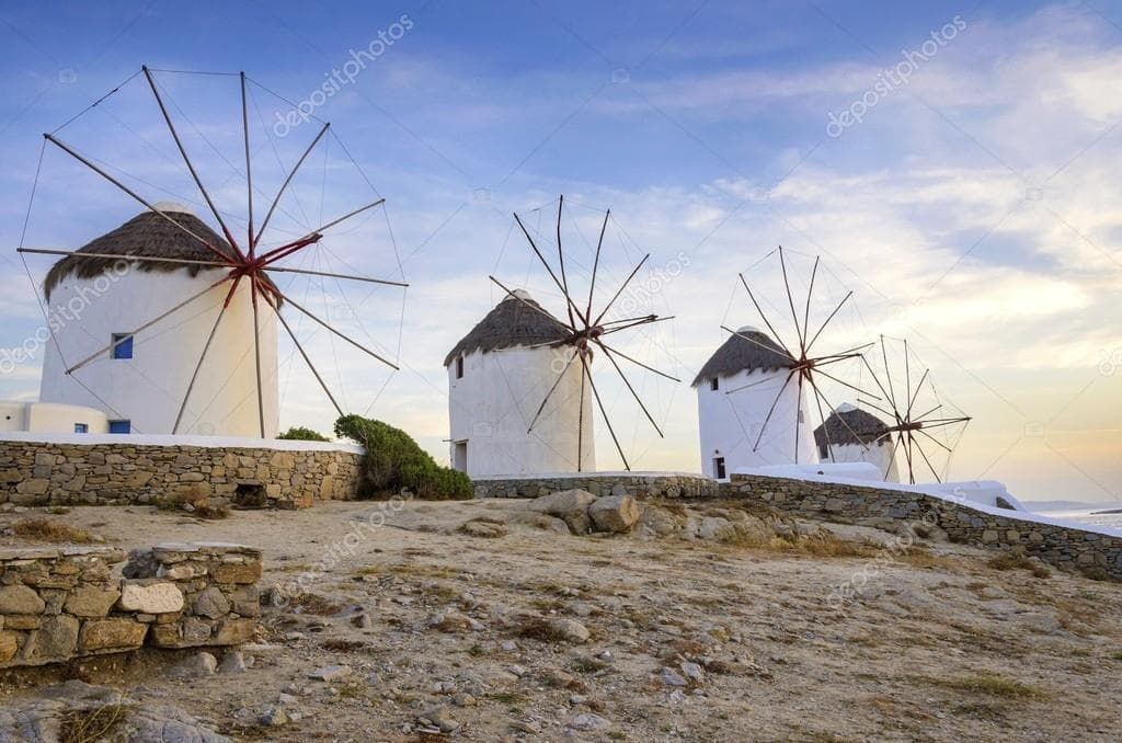 Place Molinos de viento mikonos