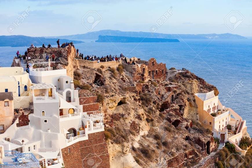 Place Byzantine Castle Ruins