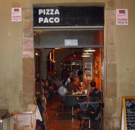 Restaurantes Pizza Paco Plaza Born