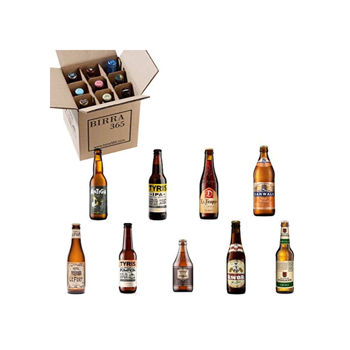 Product Caja degustación 9 cervezas diferentes