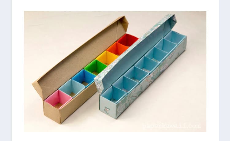 Moda Origami pill organizer