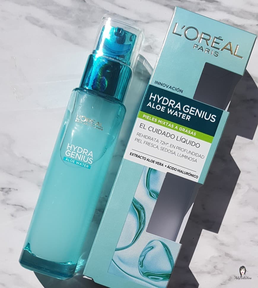 Beauty L'Oreal Paris Hydra Genius Aloe Water El Cuidado Líquido Facial Pieles Mixtas