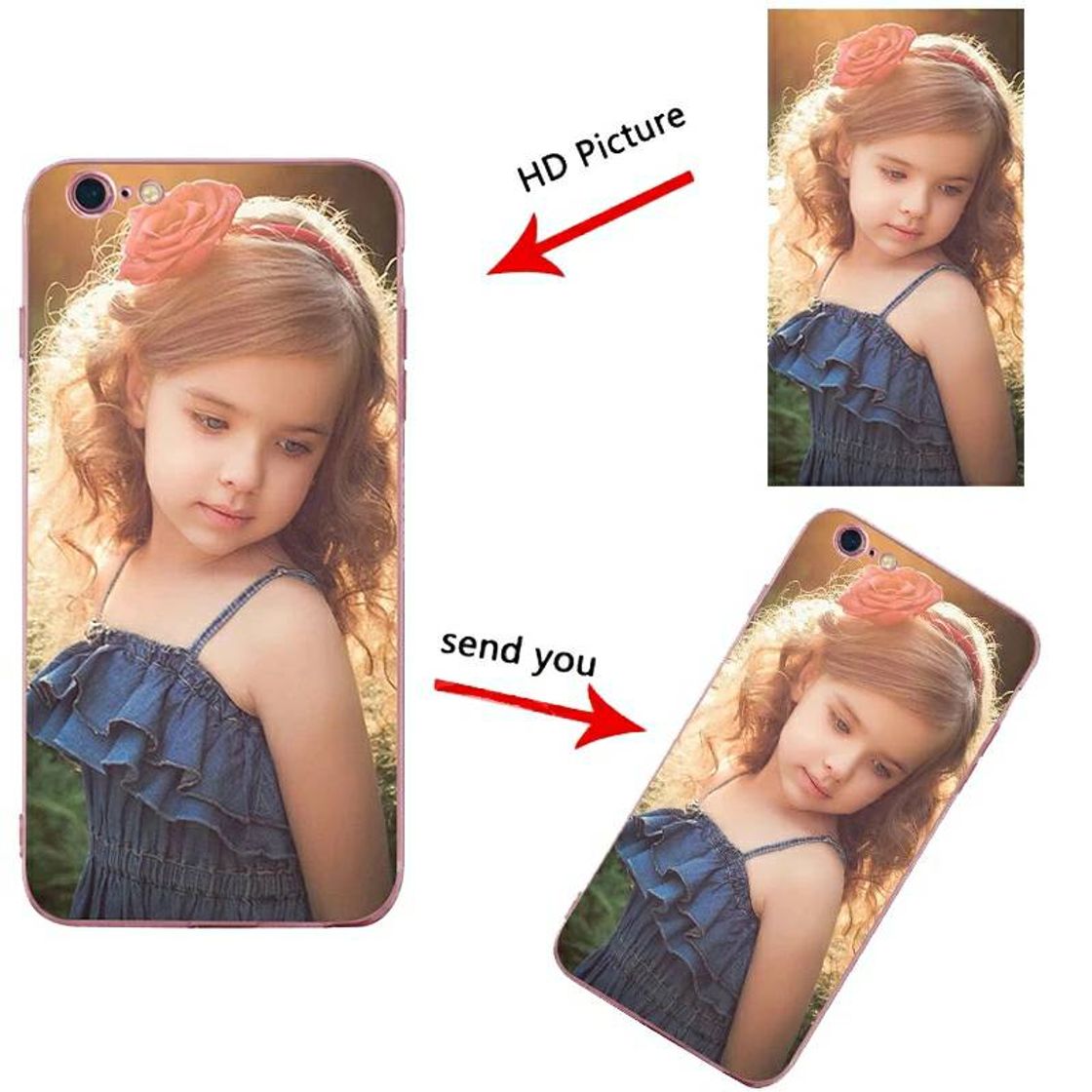 Fashion Funda personalizada con foto para iPhone