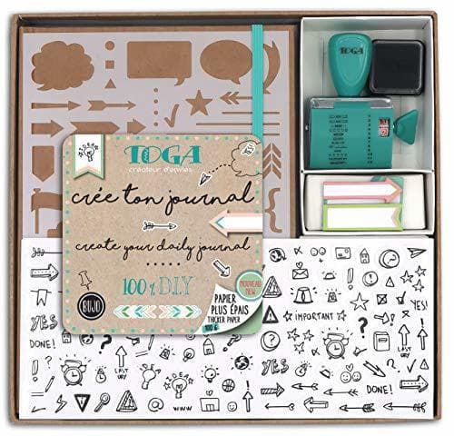 Home Toga kt74 Kit Bullet Journal Cuaderno Kraft 15