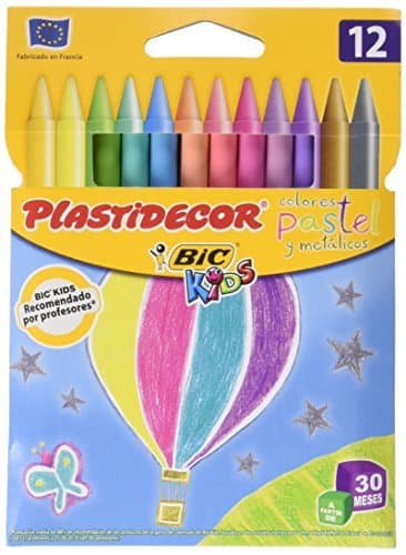 Product Ceras PLASTIDECOR Pastel Estuche DE 12