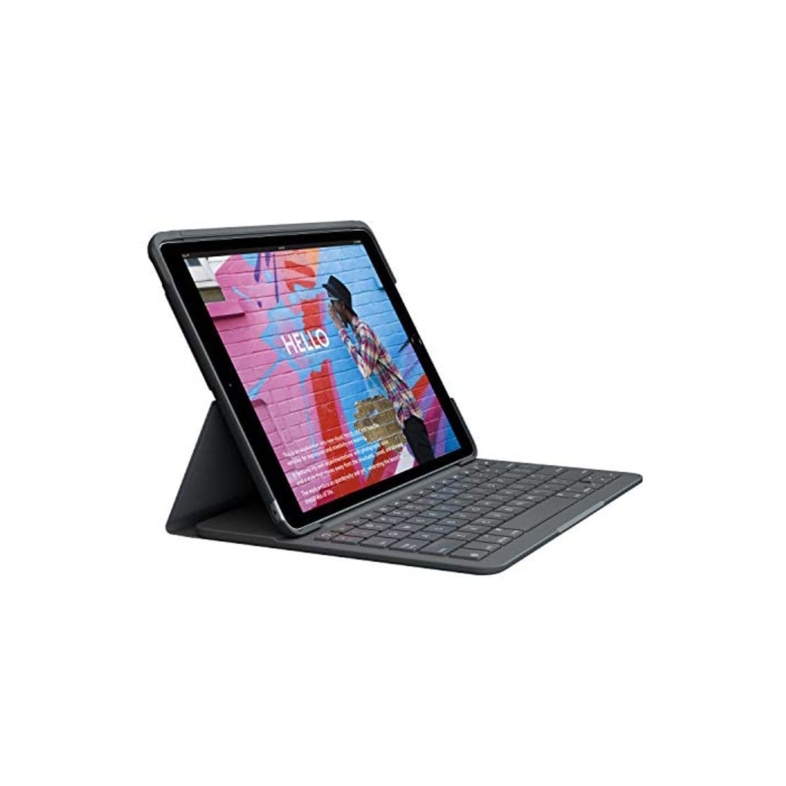 Electronic Logitech 920-009022 - Funda protectora con teclado Bluetooth para iPad