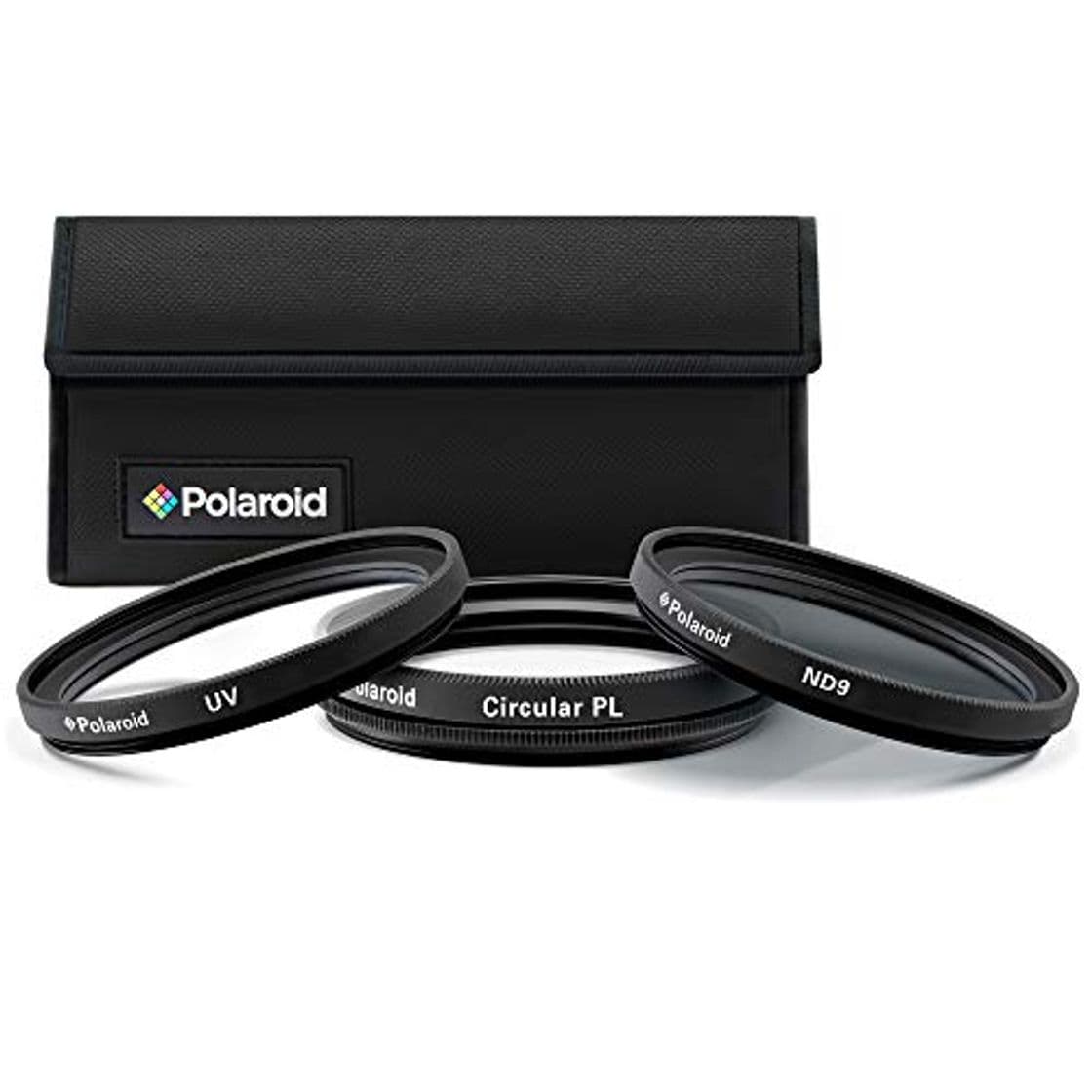 Product Polaroid 3-Picece Camera Lens Filter Kit Camera Filter Kit 77mm - Filtro