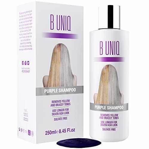 Beauty B Uniq - Champú matizador con pigmentos violetas para conseguir tonos plateados