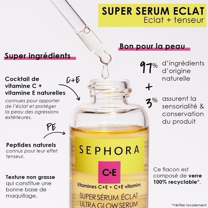 Product Sérum iluminador Sérum facial iluminador y reafirmante SEPHORA ...