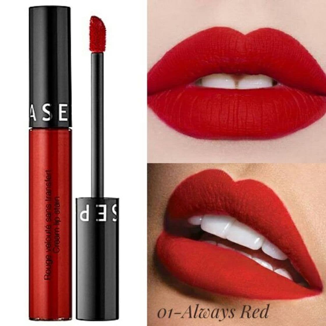 Producto Cream lip stain - 01 Always Red