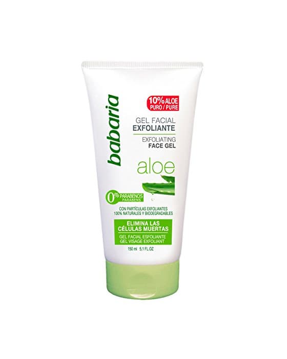 Beauty Babaria Aloe Vera - Gel exfoliante facial