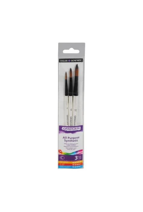 Product Estuche con 3 Pinceles DALER ROWNEY Graduate 