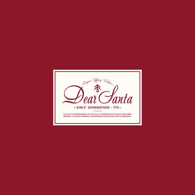 Canción Dear Santa - English Version