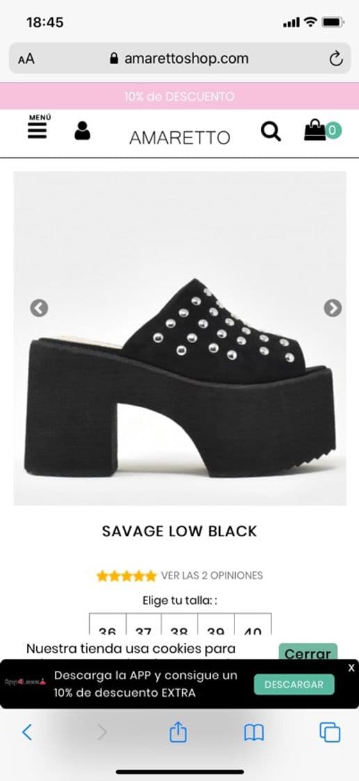 Fashion Savage Low Black