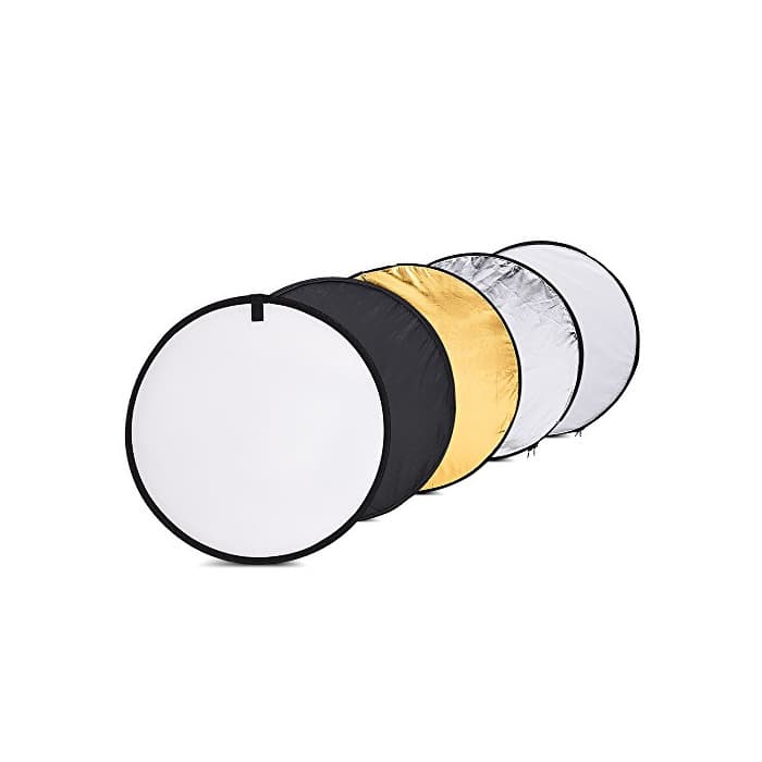 Electronic Andoer 60cm 5en1 Reflector Portatil Plegable(Oro