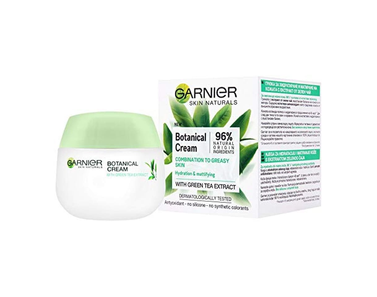 Beauty Garnier Skin Naturals Crema facial botánica con té verde para combinación de