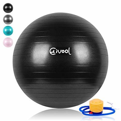 Product Hivool Pelota de Ejercicio para Fitness(55-85 cm)syoga