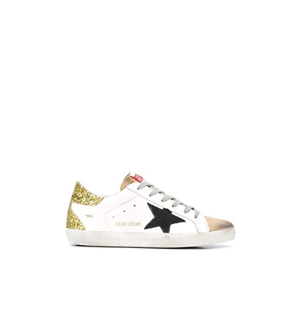 Moda Moda Golden Goose Mulher GWF00102F00014580186 Blanco Cuero Zapatillas