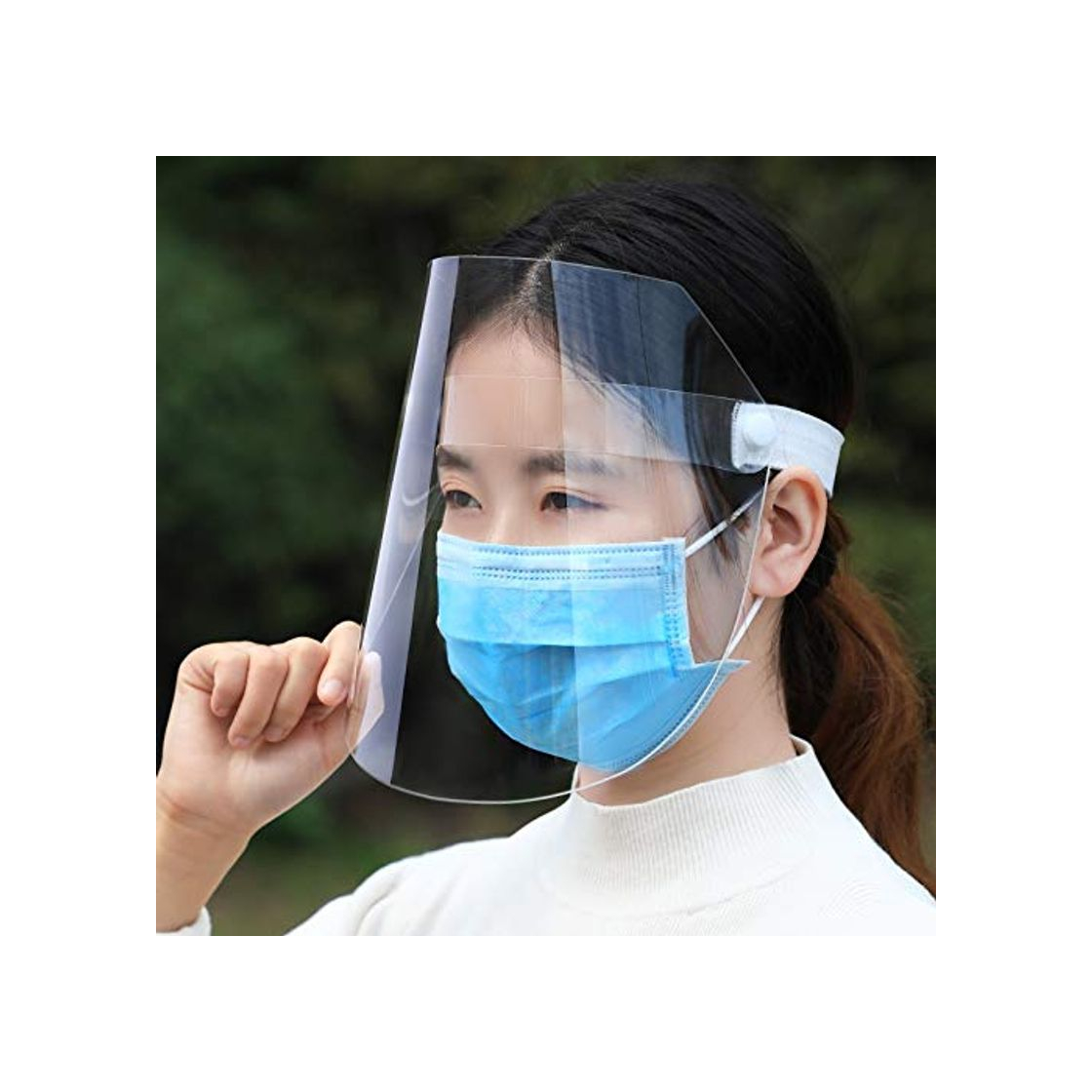 Product Máscara para el hombre mujer niños Máscaras transparentes llenas mascarillas anti