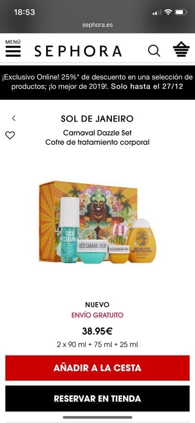 Product COFRE SOL DE JANEIRO