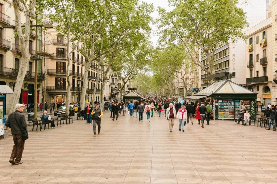 Place Ramblas Barcelona