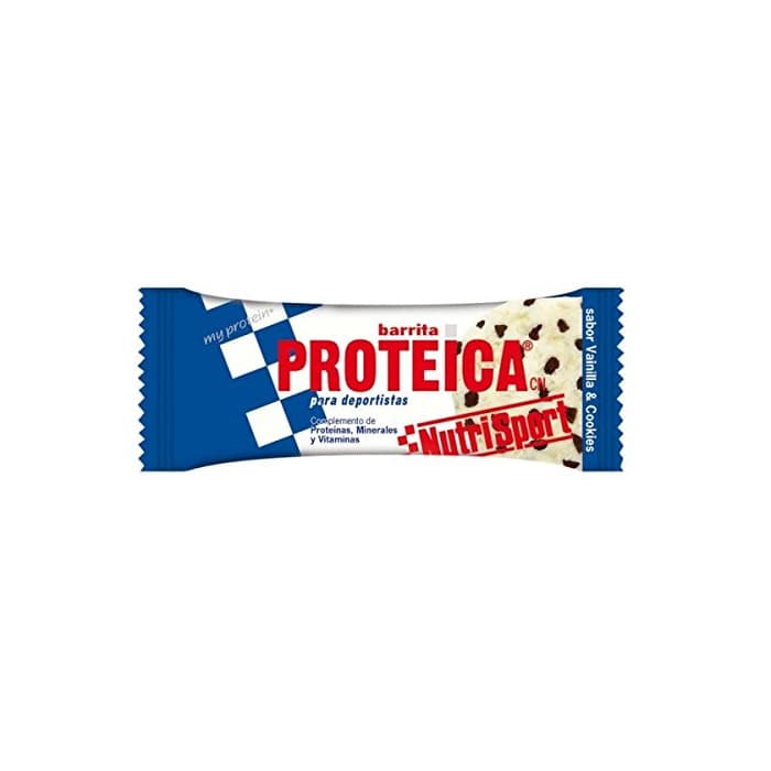 Beauty Nutrisport Barrita Proteica 24 x 46g Vainilla y Cookies