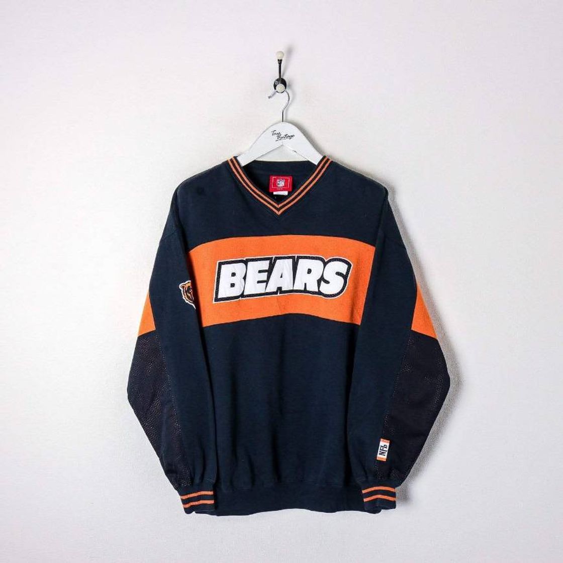 Moda CHICAGO BEARS SWEATSHIRT NAVY