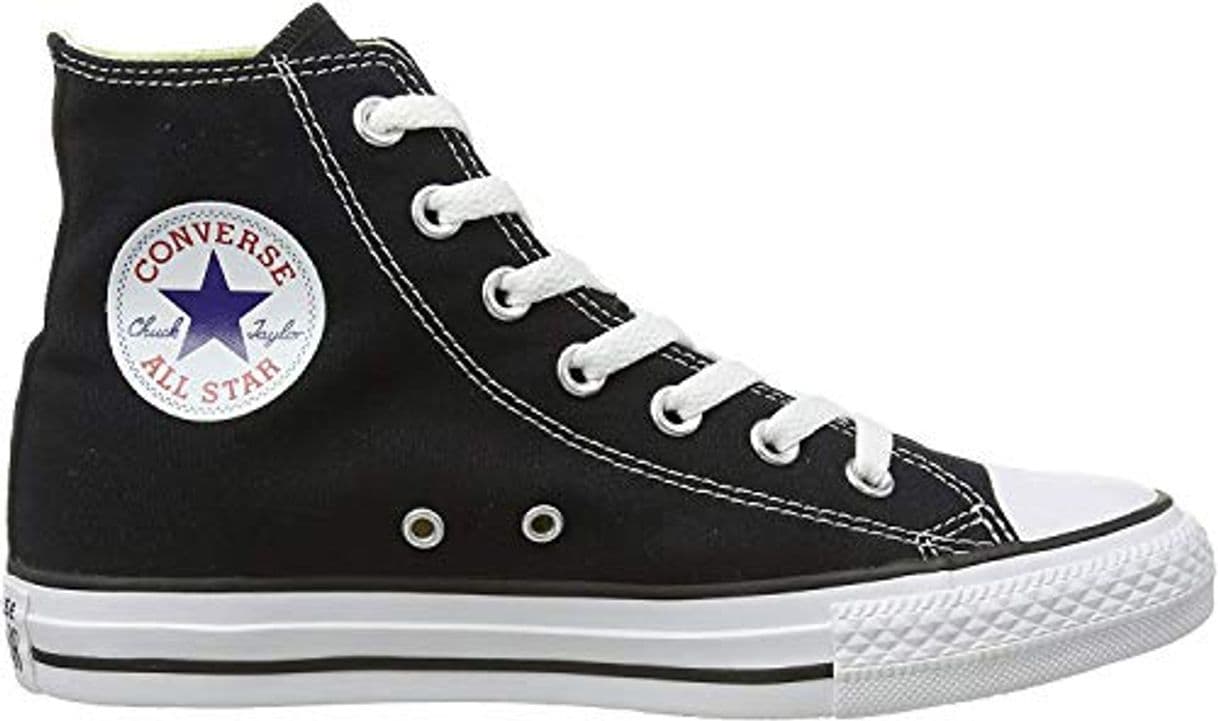 Fashion Converse Chuck Taylor All Star-Hi, Zapatillas Altas para Hombre, Negro