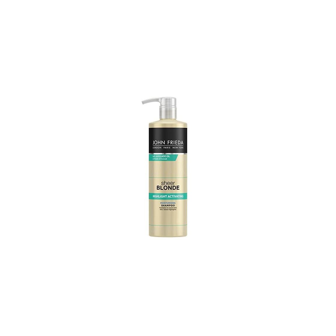 Product John Frieda Sheer Blonde Resalte Activar Hidratante Shampoo para encendedor de 500ml