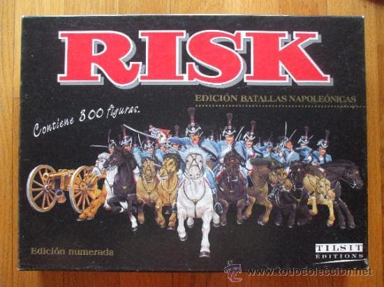 Producto Risk edición batallas napoleónicas