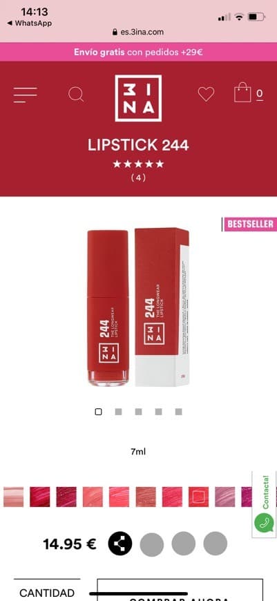 Moda ROJO: The Longwear Lipstick