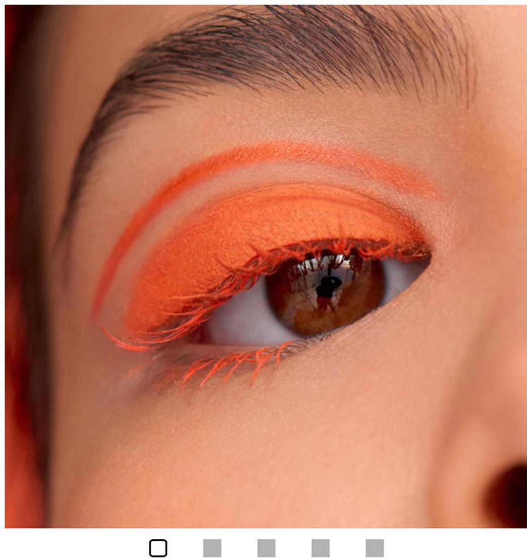 Moda Eyeliner Naranja