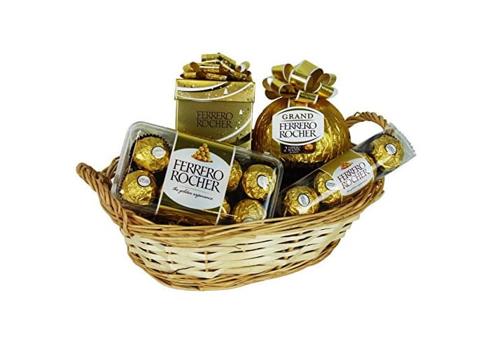 Product Cesta de Navidad con Ferrero Rocher