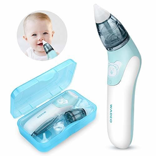 Producto WADEO Aspirador Nasal Bebes Electrico Limpiar Nariz Bebe Limpiador de Nariz Mocos