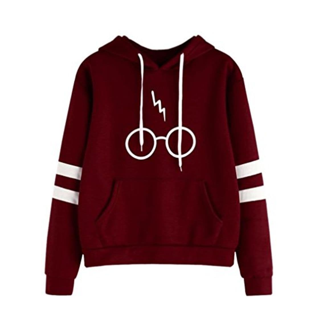 Moda K-youth® Mujer Sudaderas, Mujeres Harry ✿ Potter Gafas Estampado Sudaderas con Capucha