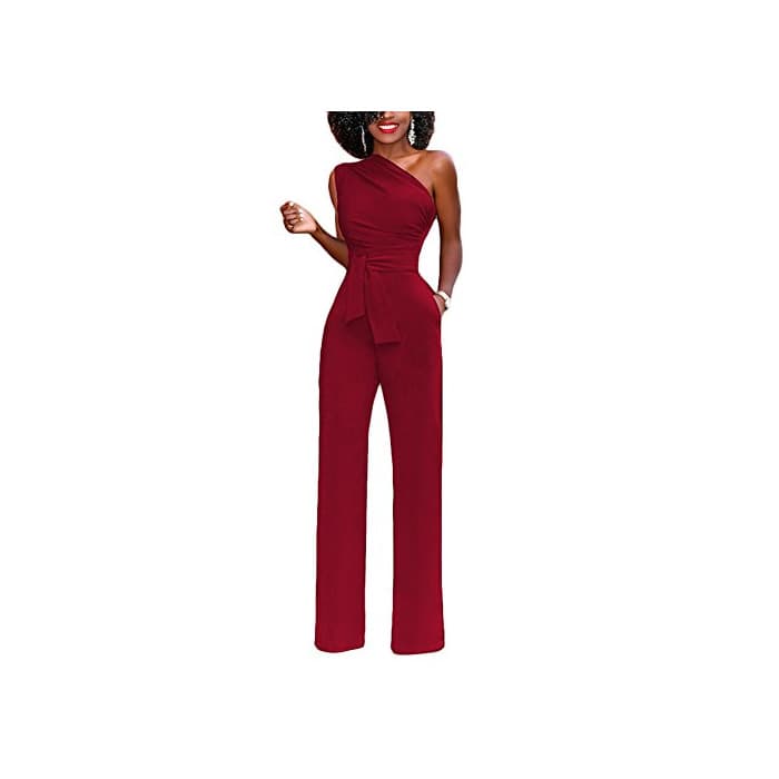 Product Lover-Beauty Ropa Mujer Verano Fiesta Mono Mujer Sexy Largo Cintura Vendaje Elegante