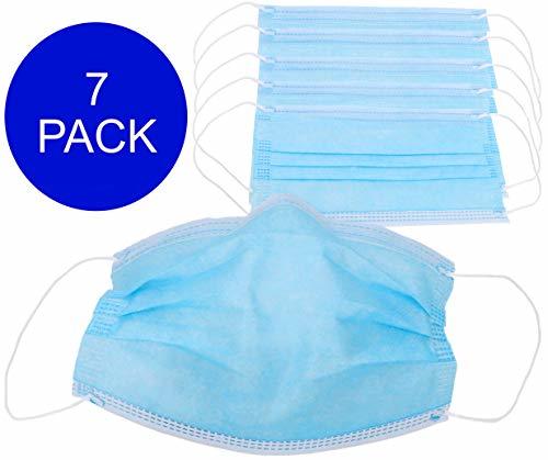 Producto Pack de 7 Máscaras Faciales Protectoras con Anillas