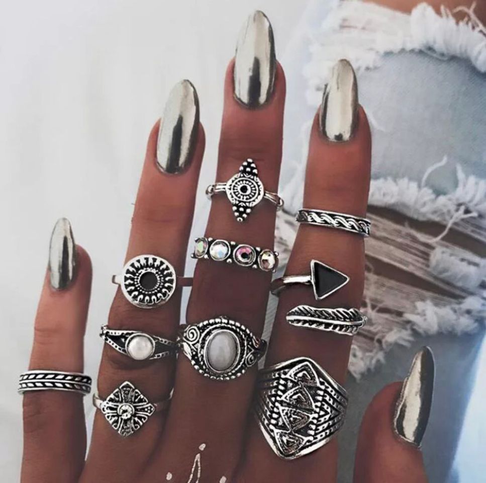 Moda Anillos boho