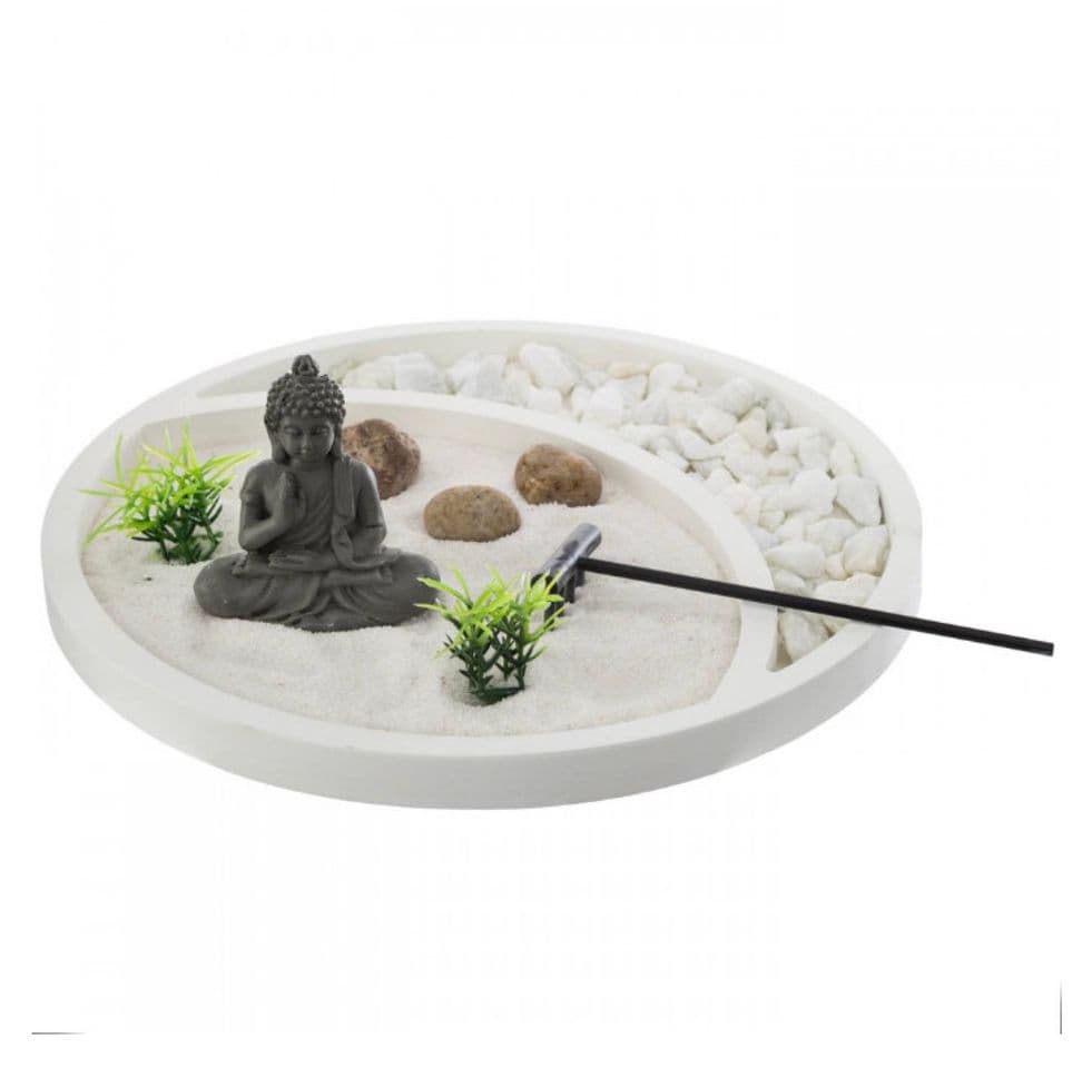 Fashion JARDÍN ZEN BUDA DECORATIVO 22CM 