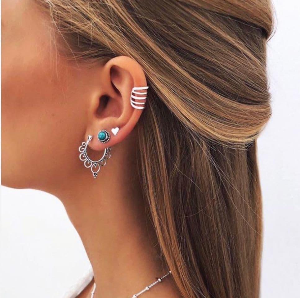 Moda Pendientes de Oro boho