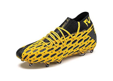 Moda Puma Future 4.4 Fg/ag Botas de fútbol Hombre, Amarillo