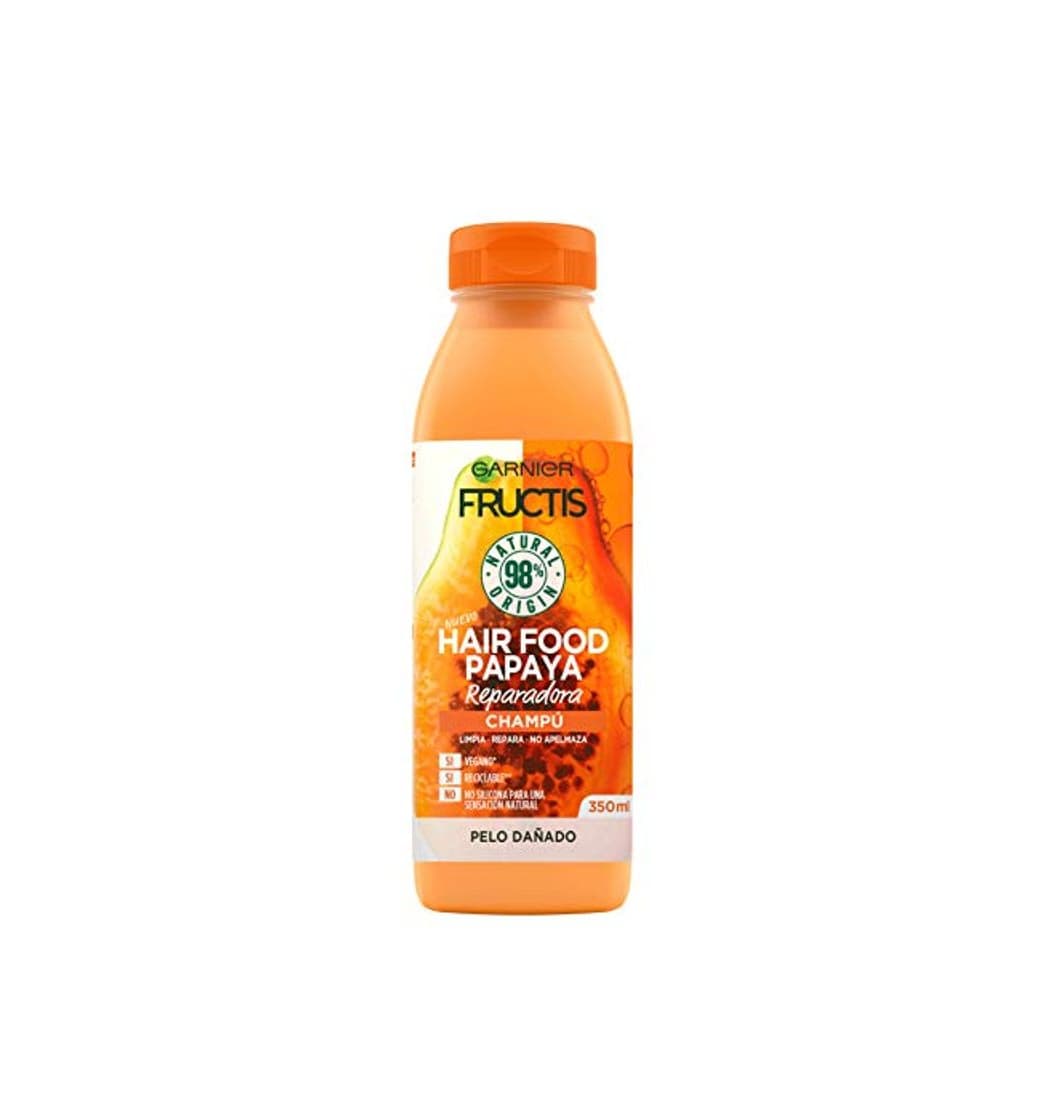 Beauty L'Oréal Garnier Fructis Champú Papaya Reparadora 380 g