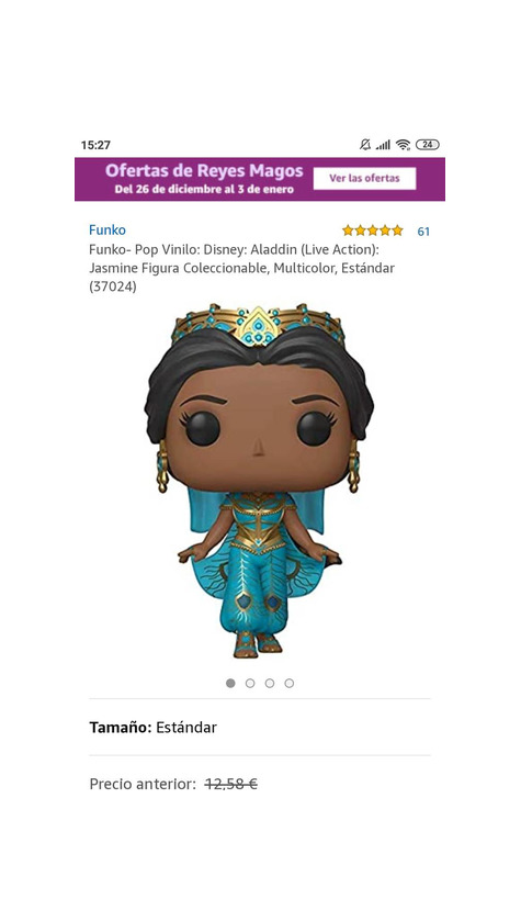 Product FunkoPop de Jasmine de Aladdin 