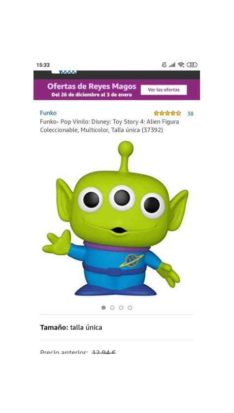 Product FunkoPop Alien Toy Story 