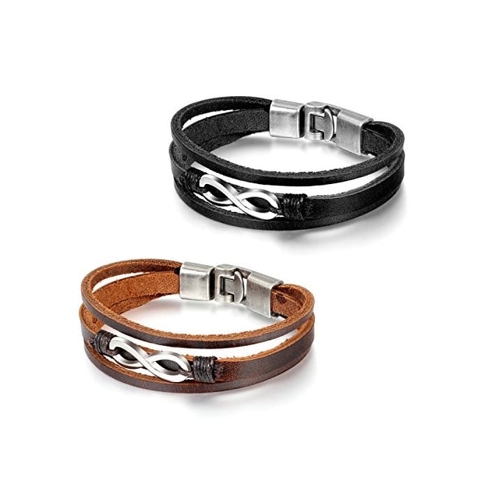 Fashion Flongo Pulseras Hombre Mujer